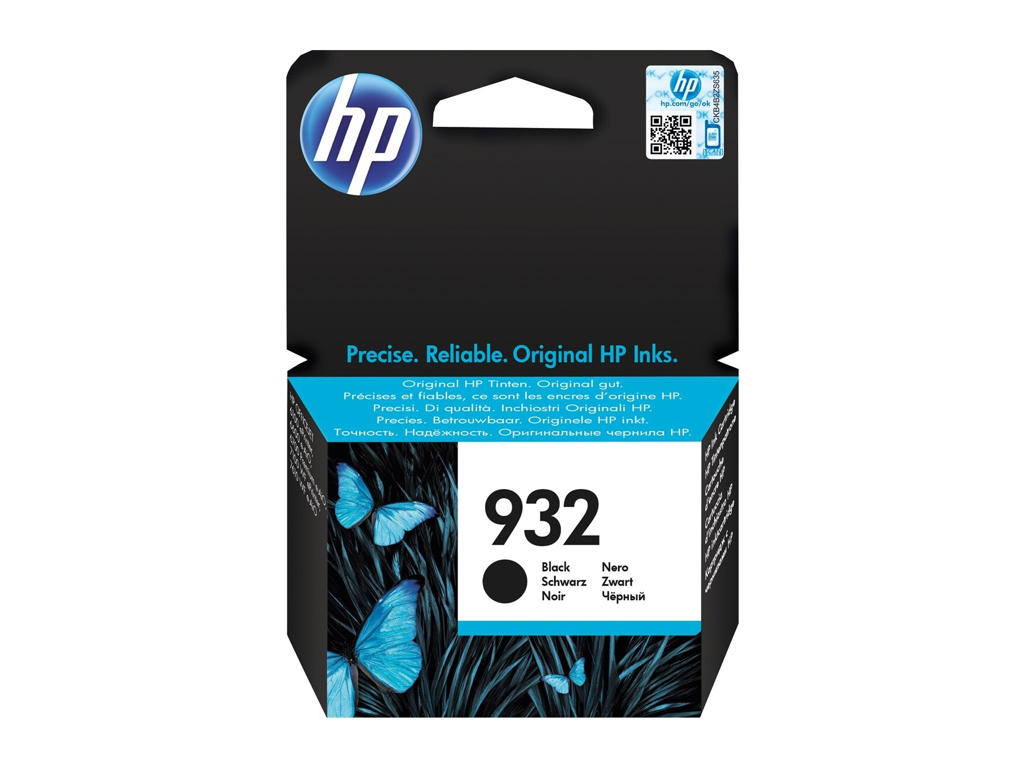 HP 932 blæk sort, 400 sider