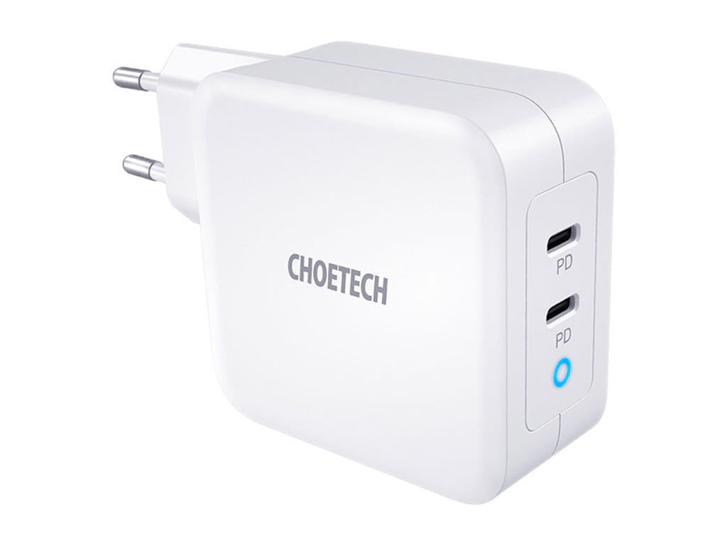 Lader Choetech 100W 2-PORT USB-C