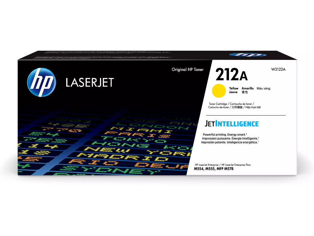 HP 212A toner W2122A gul, 4500 sider