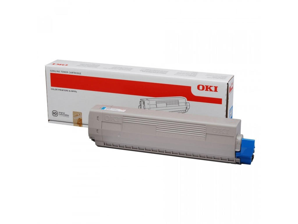 OKI toner C9655 cyan, 22000 sider