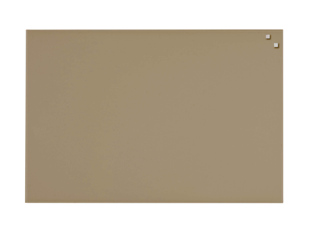 Magnetisk glastavle Naga | 60 x 80 cm | beige