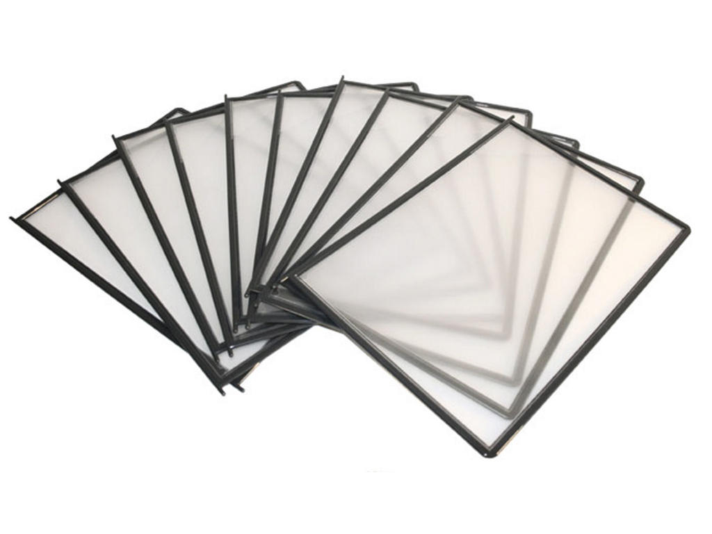 Registerlomme QuickLoad A4 antracit grå