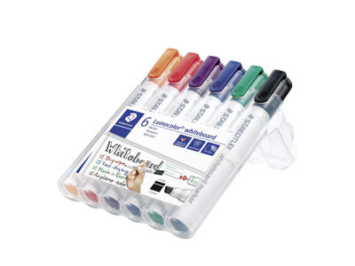 Whiteboardmarker Lumocolor 351B 6 ass. 2-5 mm