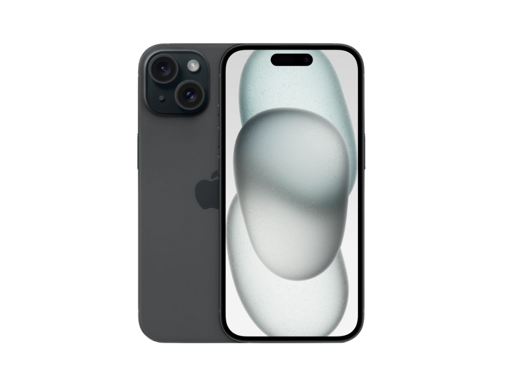 Apple iPhone 15 256 gb sort (omvendt betalingspligt)