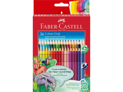 Farveblyant Faber Castell Grip 2001 36 ass.