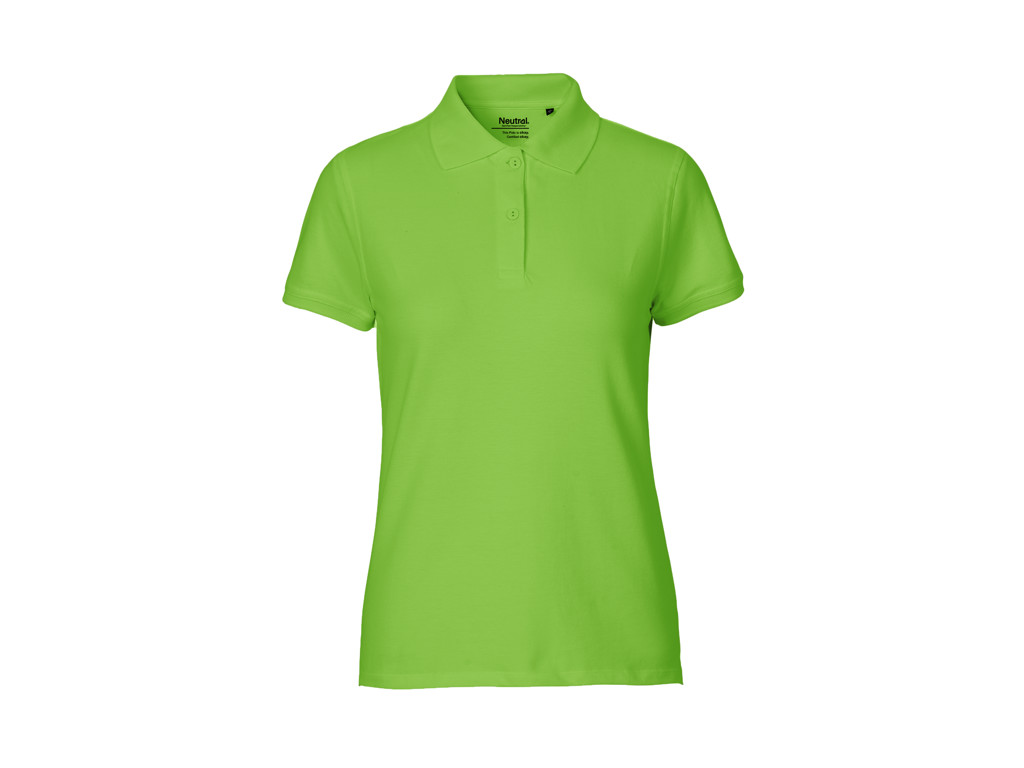 Dame Classic Polo Neutral O22980 lime
