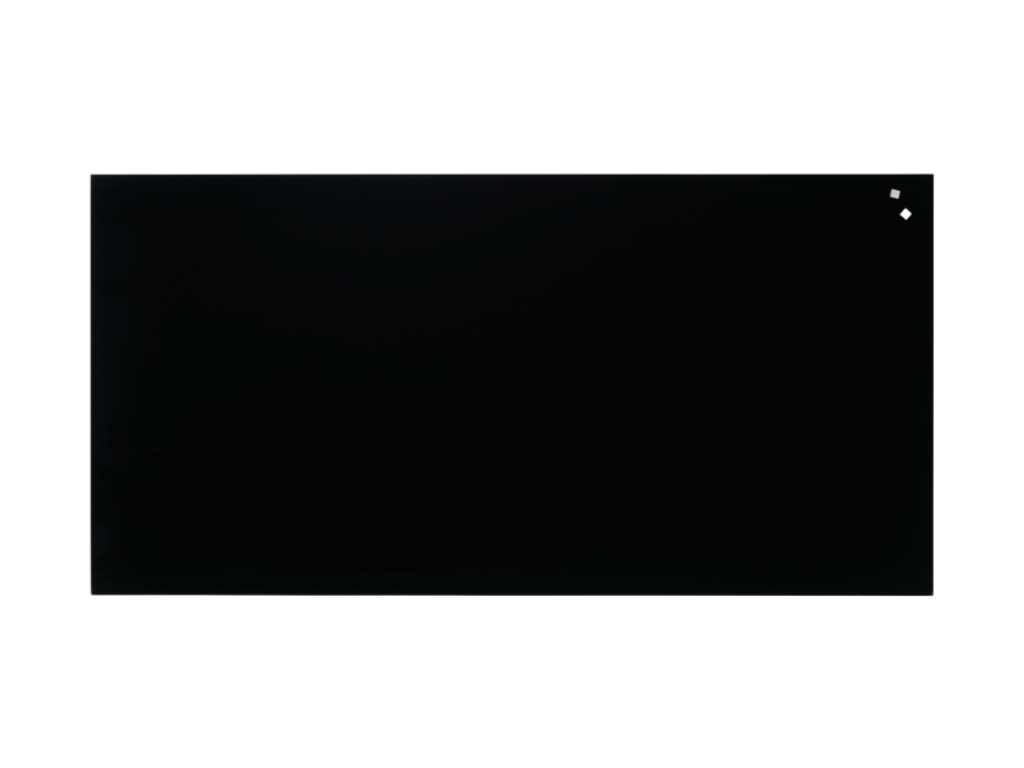 Naga stænkplade 100 x 50 cm sort.