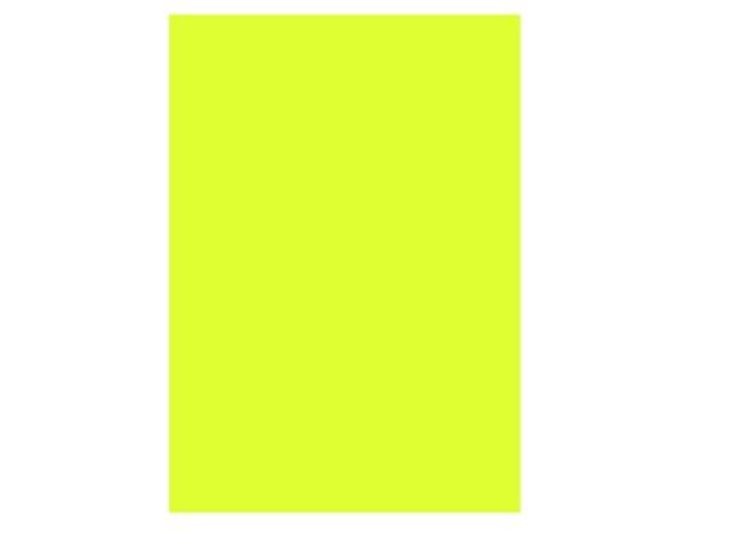 Skiltekarton 50x70cm gul 10 stk