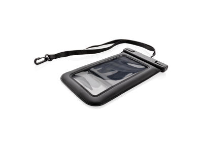 Flydende telefon etui - IPX8 vandtæt, sort