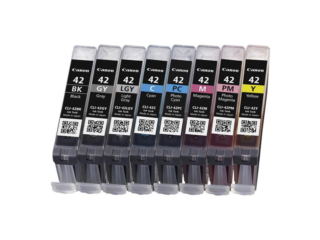 Canon blæk CLI-42 Multi Pack 8 stk