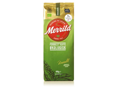 Merrild kaffe | Økologisk | Formalet | 400 g