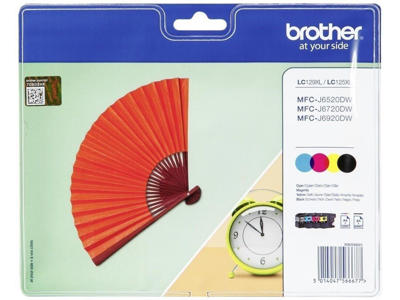 Brother blæk LC129XL/LC125XL CMYK