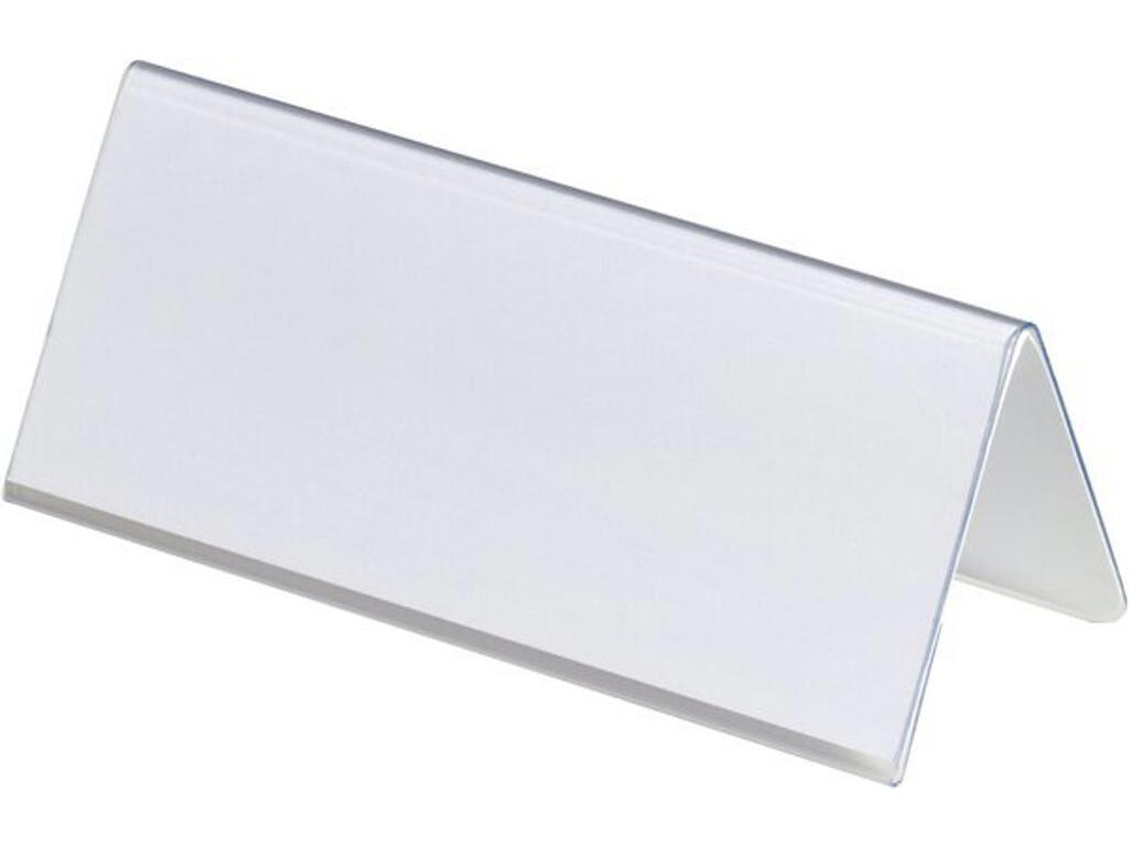 Durable 61x150mm bordskilteholder 25 stk. transparent