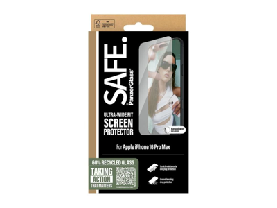 Skærmbeskyttelse til iPhone 16 Pro Max Ultra-Wide fit