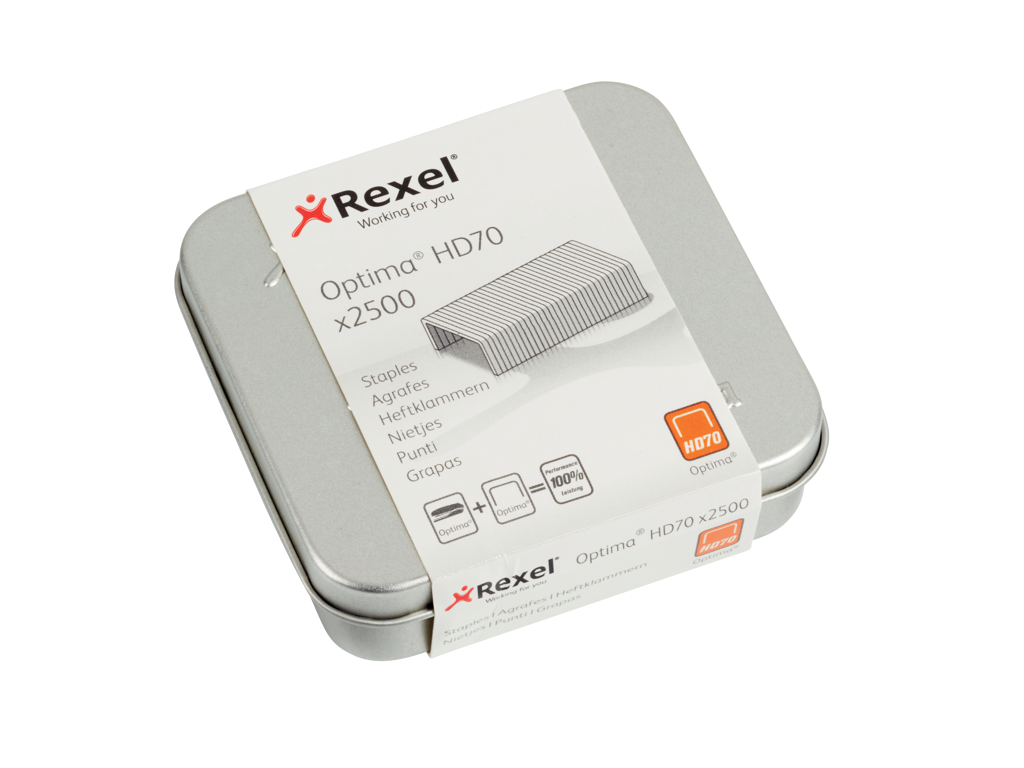 Hæfteklamme Rexel Optima HD70 2500 stk