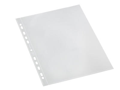 Plastlomme A4 0,11 glasklar å/top 100 stk 