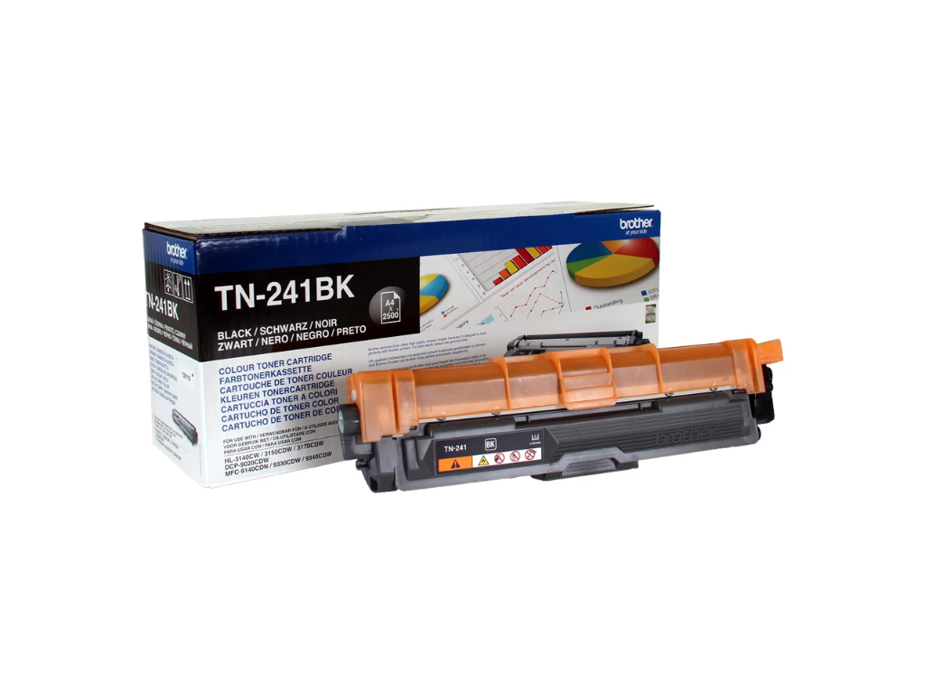 Brother toner TN-241BK sort, 2500 sider