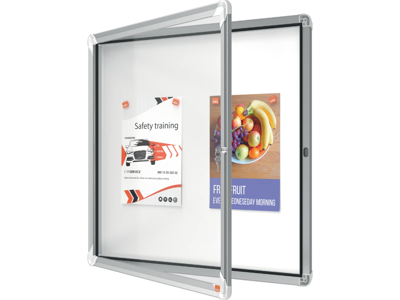 Opslagsskab | Nobo | 6xA4 | magnetisk | udendørs brug