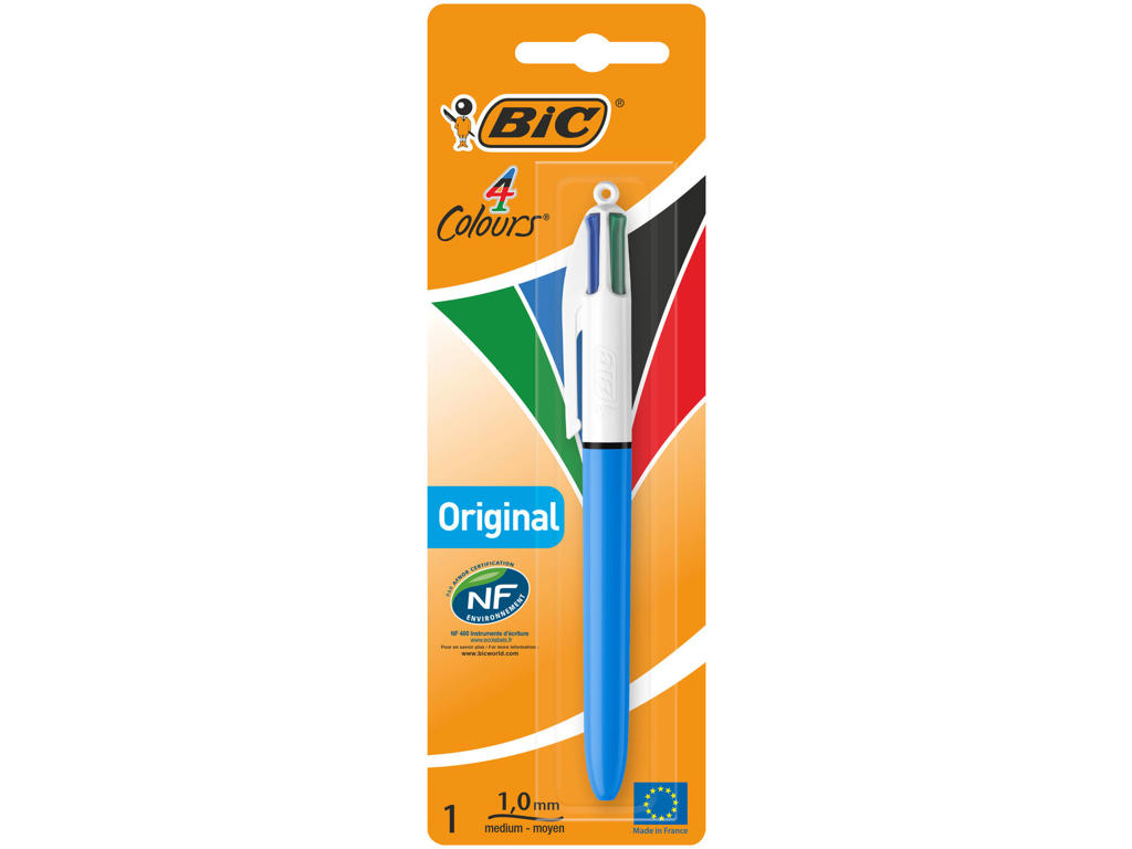 BIC 4-Farvet kuglepen, Medium