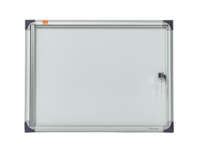 Opslagsskab | Nobo | 2xA4 | magnetisk | indendørs brug | ekstra smalt