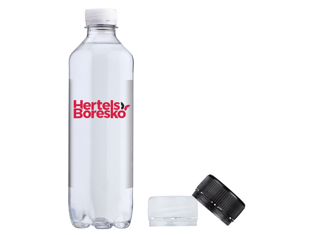 Kildevand 0,50 ltr med D´ LUX PLUS tryk inkl. pant