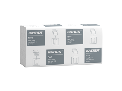 Håndklædeark Katrin Plus 87181 M 2 Z-fold 2-lags 2835 ark