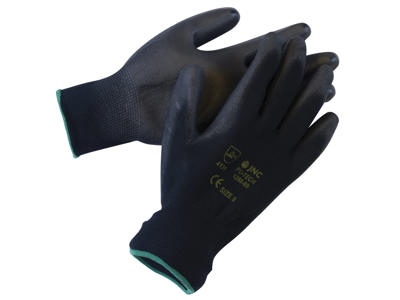 Arbejdshandske PU str.8/M 12 par