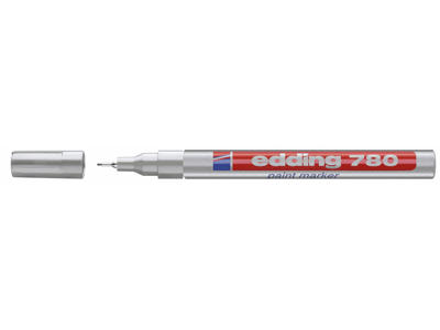 Paintmarker Edding 780 sølv
