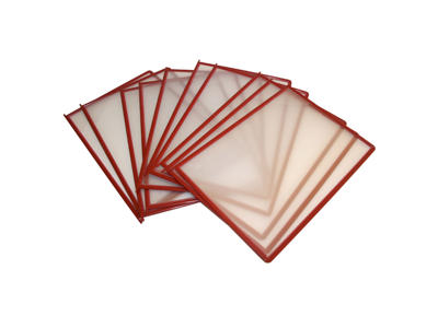 Registerlomme QuickLoad A4 rød 10 stk.