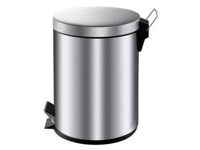 Pedalspand Eko 5 liter mat stål