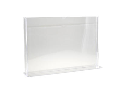 Skilteholder A4 T-fod liggende