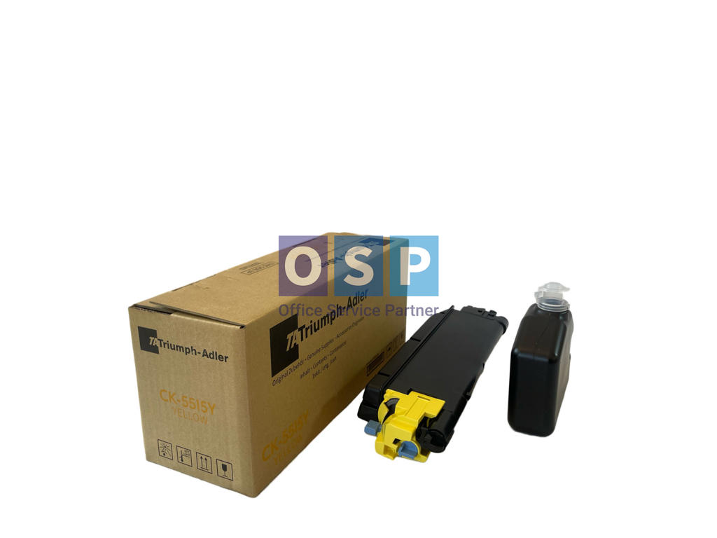 TA Toner til 357ci gul, 9000 Sider