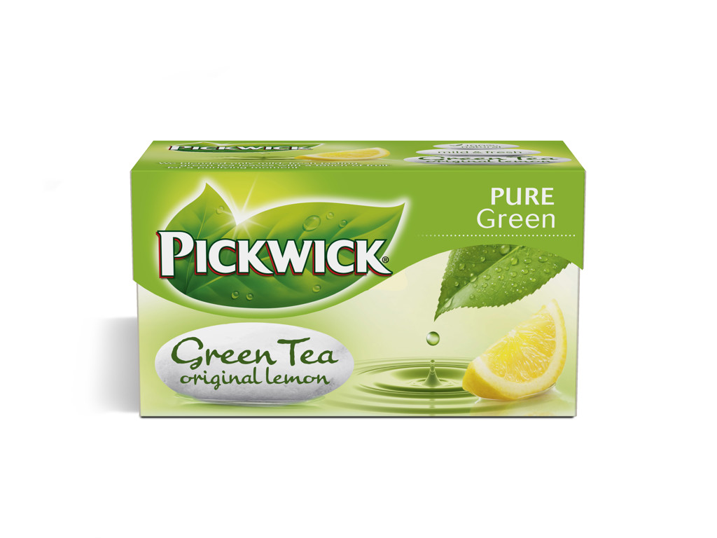 Te Pickwick Grøn med citron 20 breve