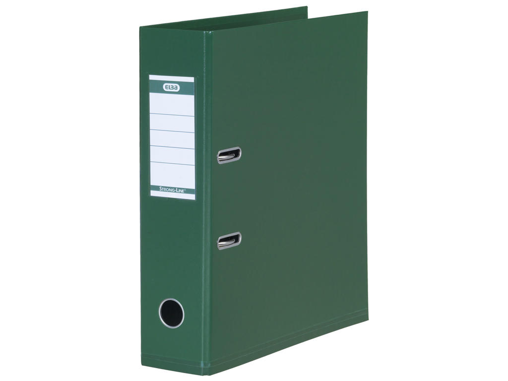 Brevordner ELBA A4 80 mm grøn