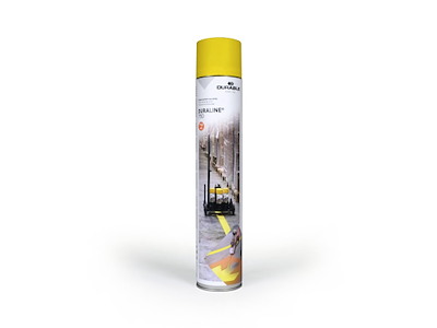 Markeringsspray Duraline 750ml gul