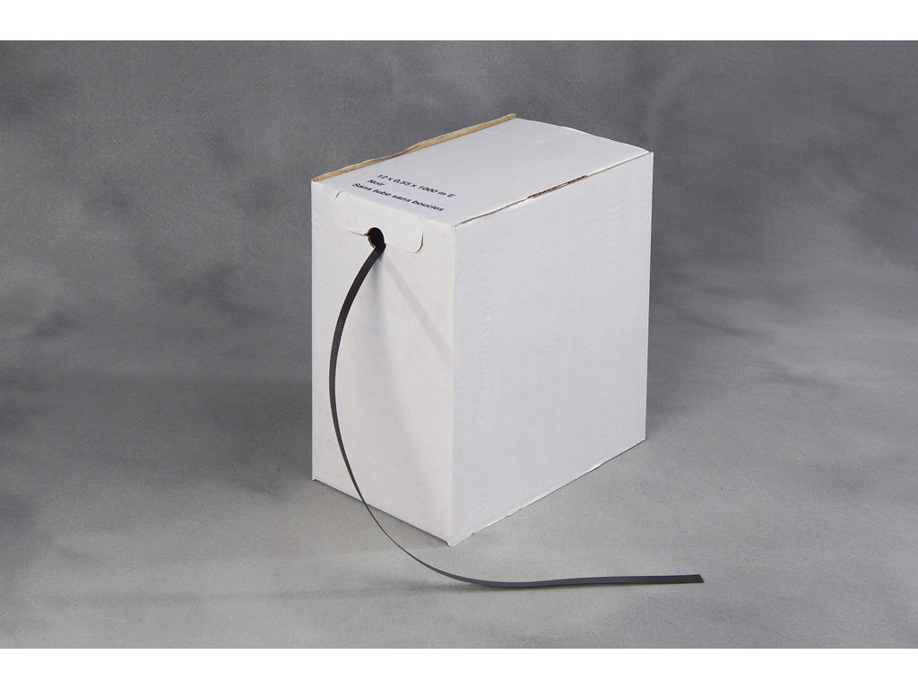 Strapbånd 12 mm x1000 m sort